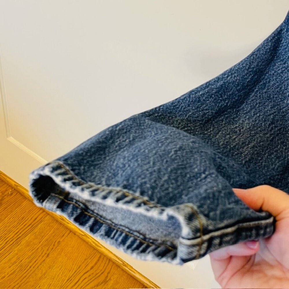 Khaite Daria High Rise Slim Straight Cotton Jeans 31 - Picture 15 of 15